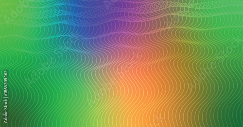 Abstract colorful rainbow background with geometric lines and a bright gradient spectrum pattern creates a vibrant vector art wallpaper texture