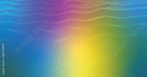 Abstract colorful rainbow background with geometric lines and a bright gradient spectrum pattern creates a vibrant vector art wallpaper texture