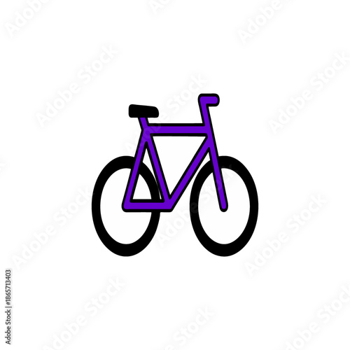 bicycle icon vector illustration