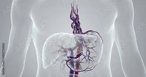 3D Anatomy of Esophageal Varices and Liver Cirrhosis. Visualization of Portal Hypertension Collateral Veins