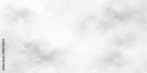 Abstract grunge background featuring a beautiful blue sky with white cumulus clouds and a bright summer sun shining through a textured atmospheric nature scene