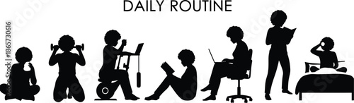 Empowering women celebrating happy women's day with daily routine and equality