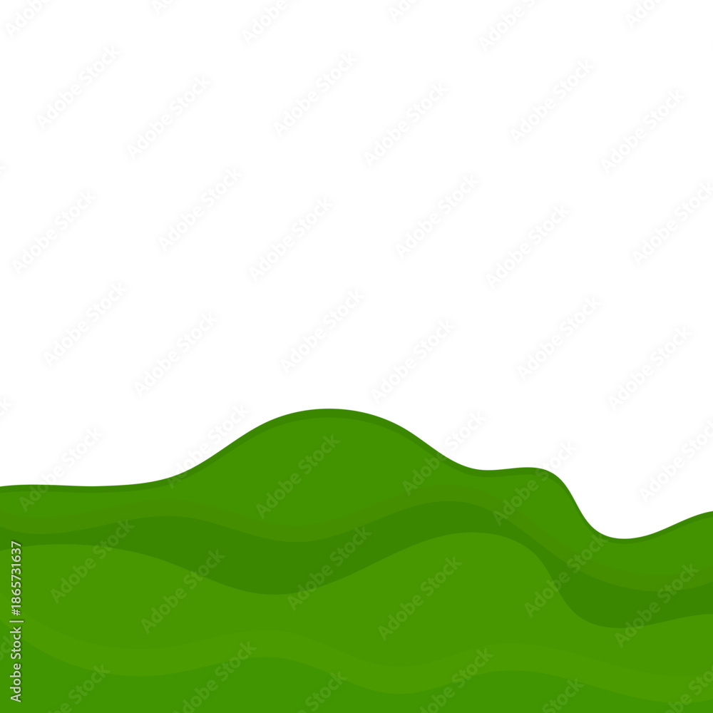 Fototapeta premium Spring Greenfield Landscape