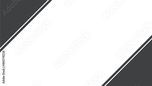 black and white page curl on white