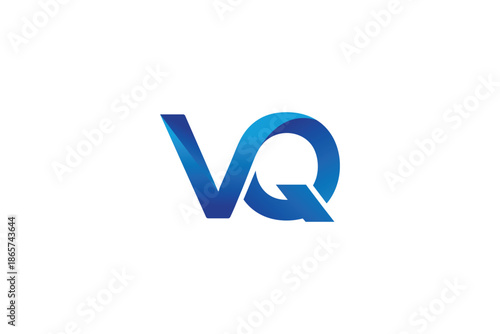 VQ letter vq logo icon