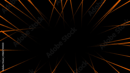 abstract orange lines on black background dynamic radial glow futuristic neon stripes energy burst high contrast digital art wallpaper seamless texture