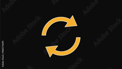 3d graphic of a glowing neon sign symbol glittering golden