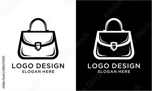 Elegant Handbag Logo Design for Fashion and Accessories Brands.