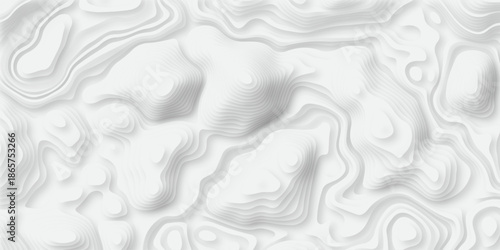 Abstract topography pattern seamless lines sea map modern design white background. Abstract digital topographic contour map concept space geometric strip grid line. Natural discovery of maps.