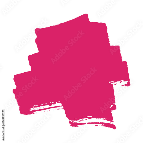 Brush paint stroke texture swatch Hand painted background Ink scribble dab clipart Paint smudge for tags and stamps design