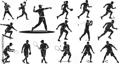 Diverse athletes running and jumping on circular track progress stages vector illustration