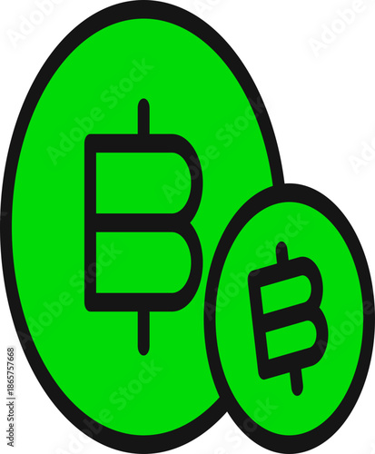 Blockchain and Cryptocurrency Icon Set