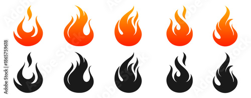 fire flame illustration