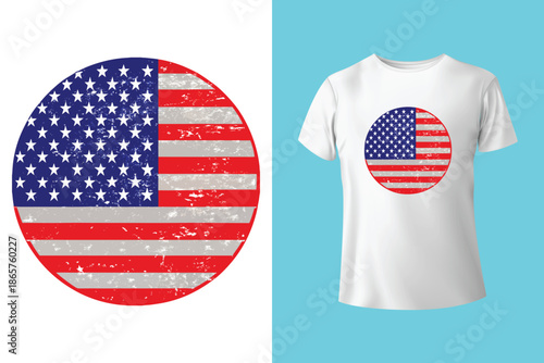 Land of the free because of the brave hand drawn american patriotic quote lettering. 4th of July day related calligraphy. Vector vintage illustration.