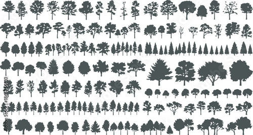 Silhouette animals wildlife migration herd running across savanna sunset vector illustration