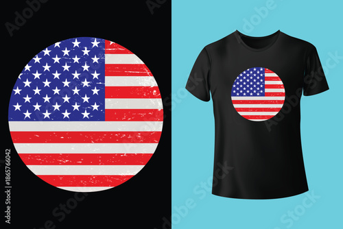 Land of the free because of the brave hand drawn american patriotic quote lettering. 4th of July day related calligraphy. Vector vintage illustration.