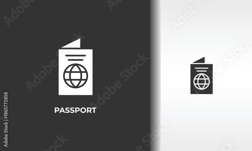 Passport Vector, Icon Or Logo Sign Isolated Symbol Illustration