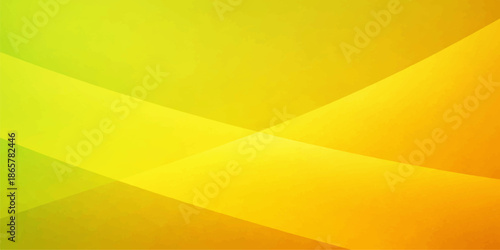Bright abstract yellow and orange background featuring golden waves and light gradient lines in a soft vector illustration design for a modern motion wallpaper texture