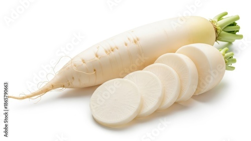 Daikon Radish with Slices