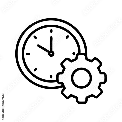 Mastering Time  A Creative Icon for Effective Time Management