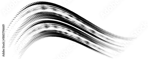 Dry Brush Strokes and Scratches Retro Grunge Background. Distressed Grungy Seamless Pattern Design.