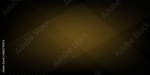 Black and Gold abstract background vector illustration design. Abstract background with gradation and gold line. Template for presentation, web, banner, photo, award, atc.