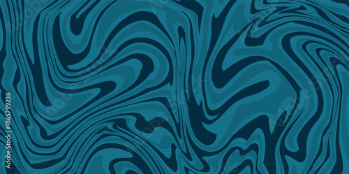 Marble collection abstract pattern texture, navy blue background card template vector design