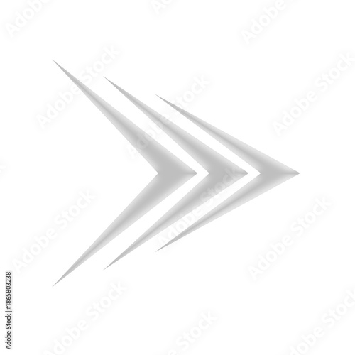 Abstract Arrow Pointing Right