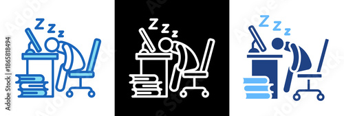 Work Fatigue triplestyle icon