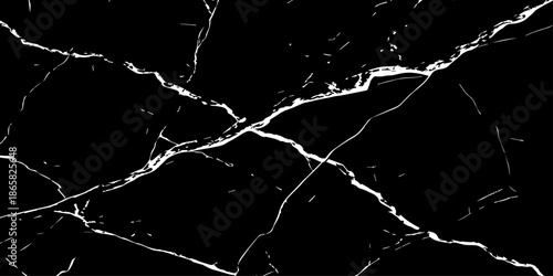Black marble texture with bold white veining, luxury natural stone background perfect for interior design, wall tiles, countertops, architecture, abstract art,modern decor,premium surfaces and elegant