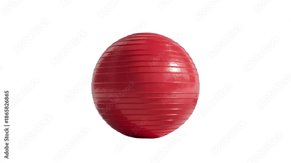 Obraz premium Easter sunday isolated red egg on transparent background