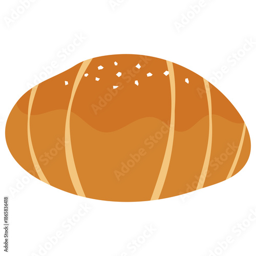 Shio Pan Bread Illustration