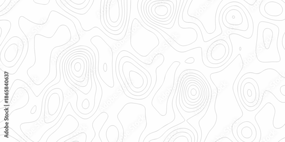 Fototapeta premium Minimal Lines Topographic contour lines grid map seamless pattern. Minimal Lines Topographic contour lines grid map seamless pattern. Background of the topography map with lines.