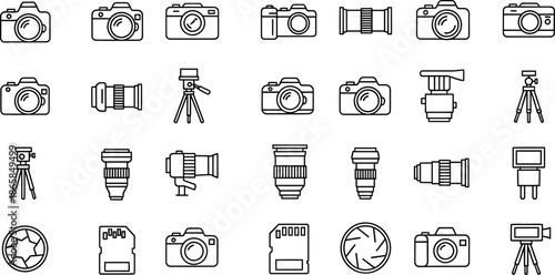 Camera and Photography Icons