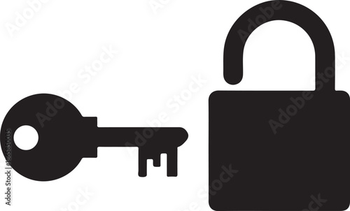 Open key and lock
