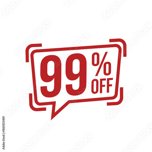 Exclusive Sale, Discount, 99% Off, Online Store, Shopping, Promotional Graphic