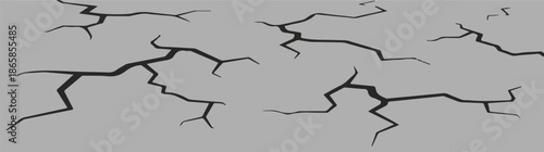 Abstract grey background with dark fractured lines, creating a textured, fractured pattern