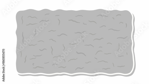 Abstract grey background with irregular wavy lines and a white-lined border