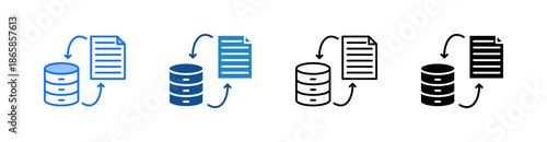 Transformation Multiple Style Icon Set 