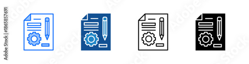 Prototype Multiple Style Icon Set 
