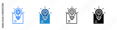 Innovative Product Multiple Style Icon Set 