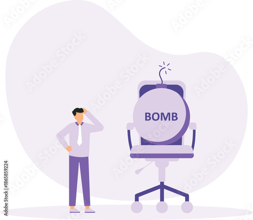 Job Risk and change many jobs in short time, move to new better career or position
