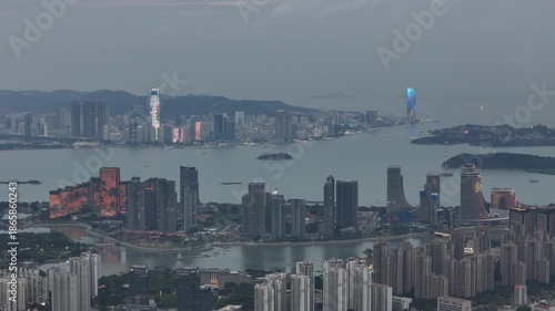 Architectural Landscape of Xiamen Haicang District, Fujian, China