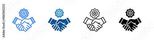 Joint Venture Multiple Style Icon Set 