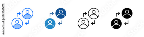 Engagement Multiple Style Icon Set 