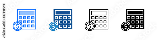 Budget Multiple Style Icon Set 