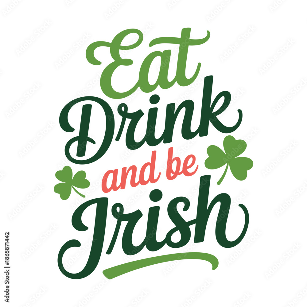 Fototapeta premium St Patrick's Day SVG Bundle, St Patricks Day SVG, Saint Patrick SVG, St Paddy SVG, Irish SVG Bundle, Lucky SVG, Shamrock SVG, Clover SVG, Green Beer SVG,