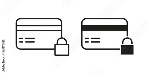 Credit limit icons set designed in filled, outline, line and stroke style