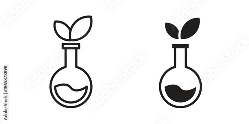 GMO icons set designed in filled, outline, line and stroke style