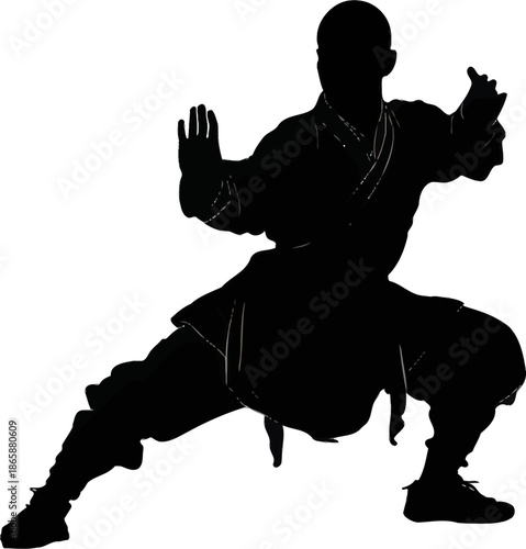 In a modern context, a senior woman is captured practicing tai chi to cultivate mindfulness and achieve balance